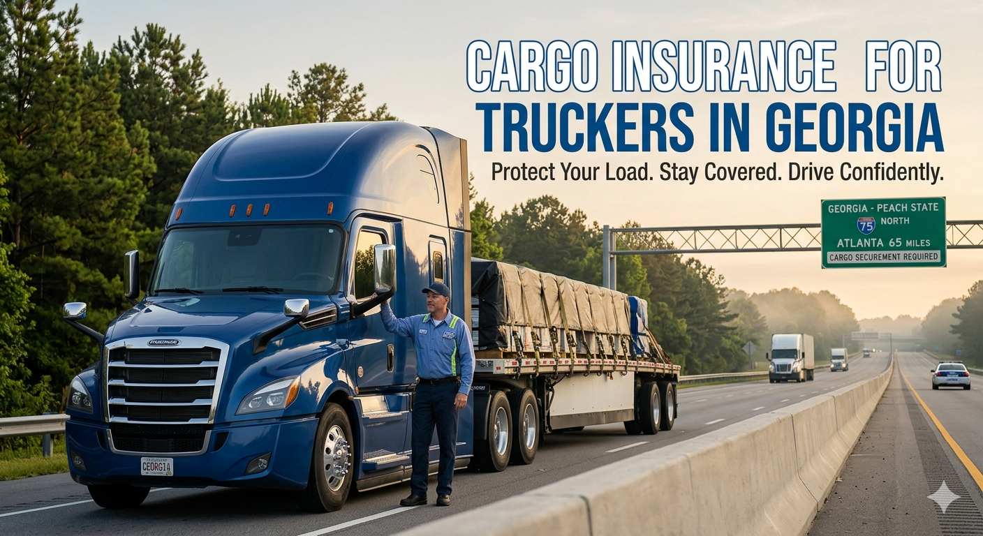 Cargo Insurance for Truckers in Georgia – Protect Your Freight with OLPolicy