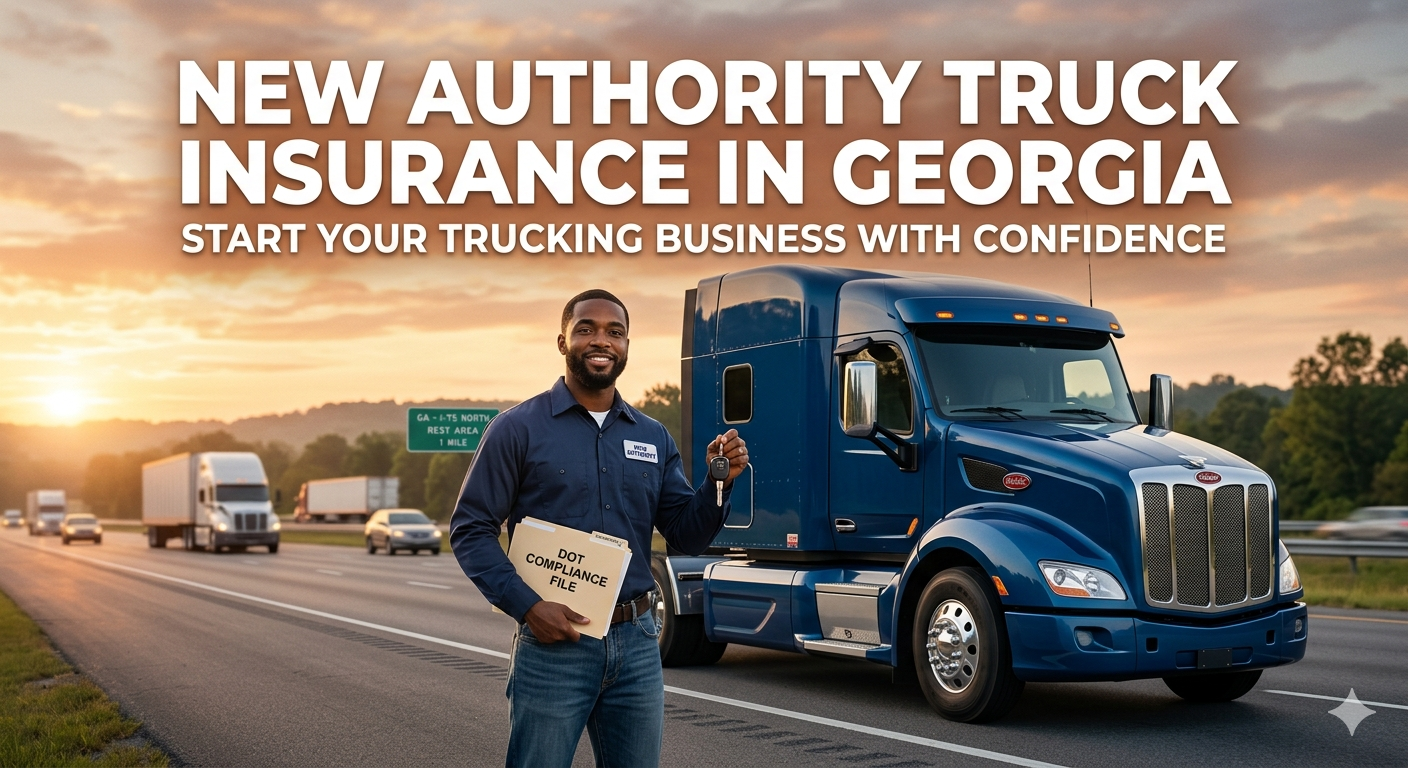 New Authority Truck Insurance in Georgia for New Carriers