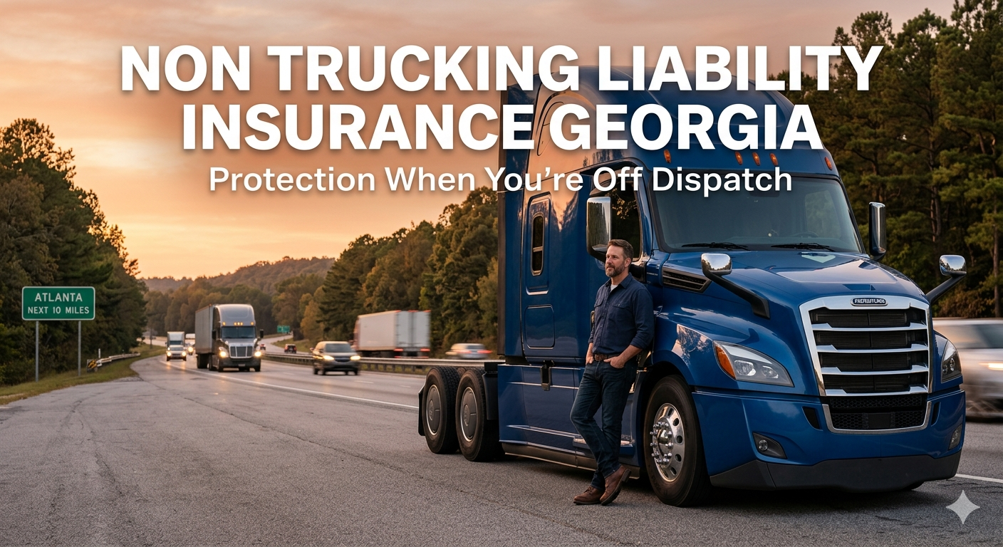 Non Trucking Liability Insurance in Georgia for Truckers